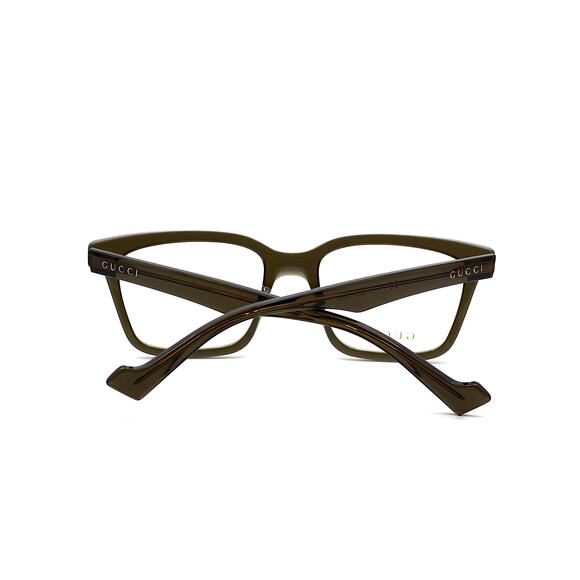 NEW GUCCI GG0964O 003 GREY TRANSPARENT AUTHENTIC EYEGLASSES FRAME - Picture 6 of 10